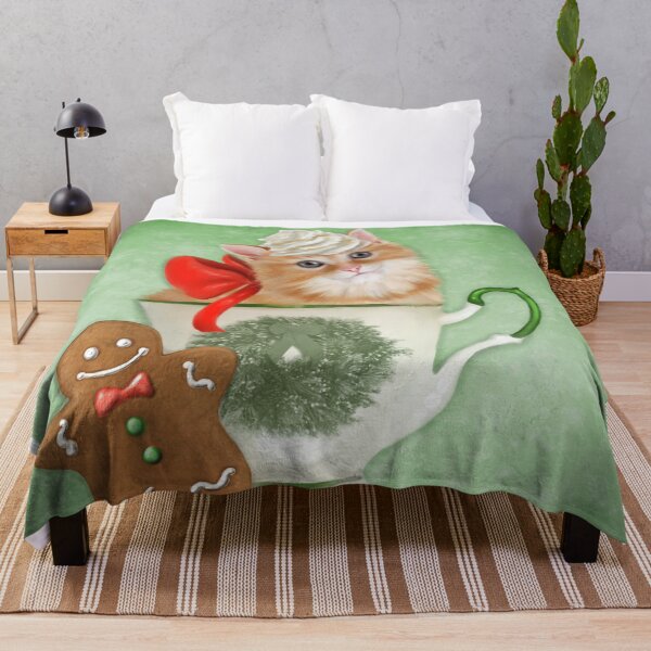 Item preview, Gingerbread Latte Cat designed and sold by Ash Evans.