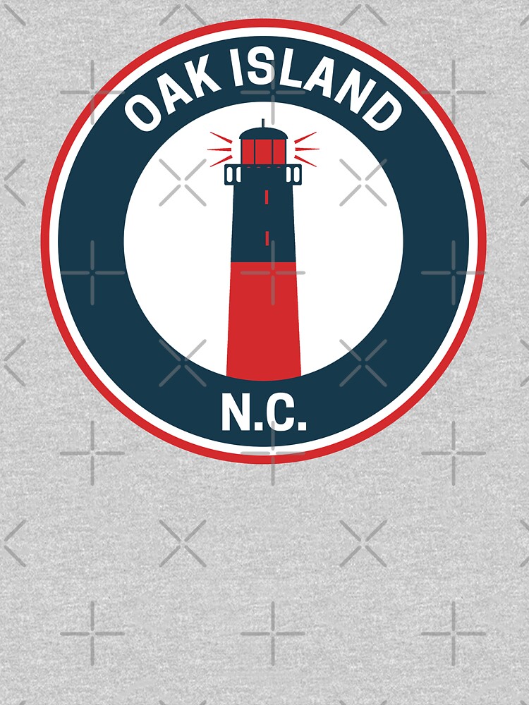 "Vintage Oak Island North Carolina" Tshirt for Sale by fearcity