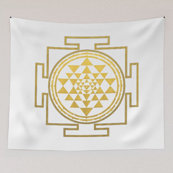 Item preview, Sri Yantra - vintage gold designed and sold by your-samadhi.