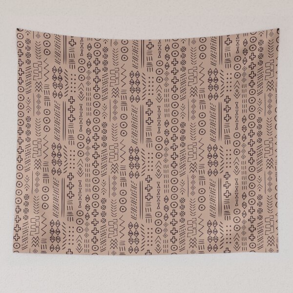 Item preview, Ethnic pattern on pink designed and sold by Darya Morozova.