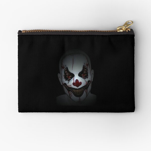 It The Clown Zipper Pouches Redbubble - roblox clown outfit aesthetic