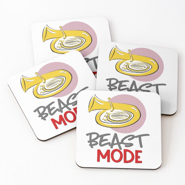 Item preview, Beast Mode - Tuba designed and sold by BandMomDesigns.