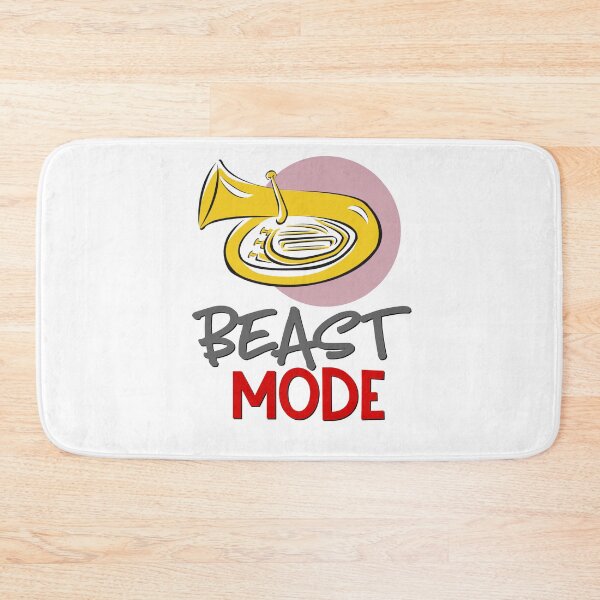 Item preview, Beast Mode - Tuba designed and sold by BandMomDesigns.