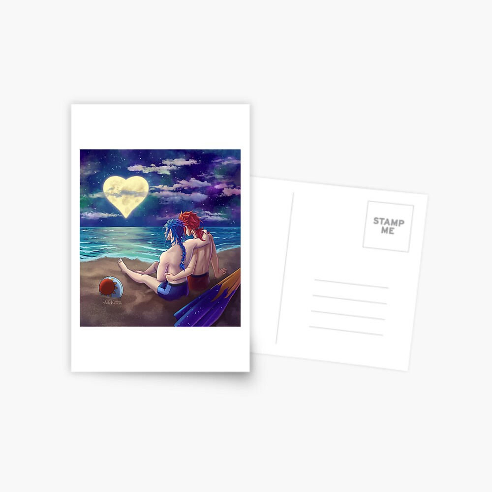 Vista previa del artículo con la obra «Postal», diseñado y vendido por AmeNocturna.