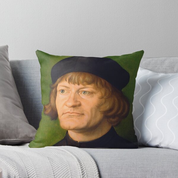 Item preview, portrait of a clergyman by Albrecht Durer circa 1500 designed and sold by Vintage Designs +.