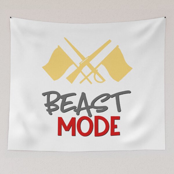 Item preview, Beast Mode - Color Guard Flag/Rifle/Sabre designed and sold by BandMomDesigns.