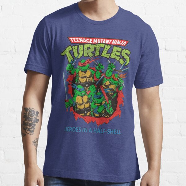 Heroes In A Half Shell (80s throwback design) Essential T-Shirt