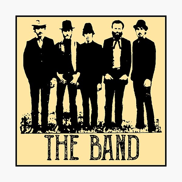 Item preview, The Band Vintage Retro Concert  designed and sold by threeampersands.