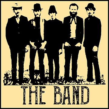 Artwork thumbnail, The Band Vintage Retro Concert by threeampersands