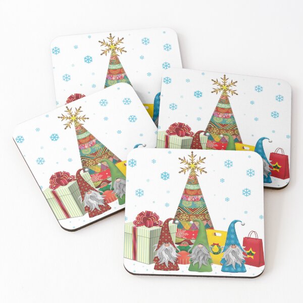 Item preview, Gnomes With Gifts for All designed and sold by TigsArts.