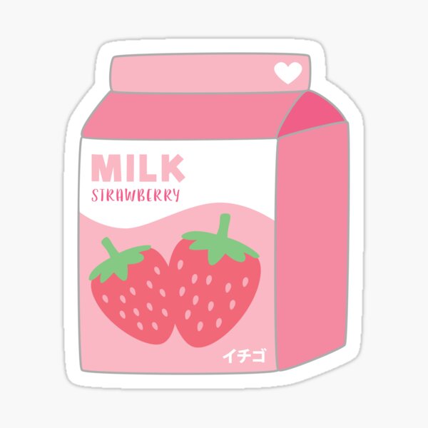 Strawberry Milk Carton Drawing - TheRescipes.info