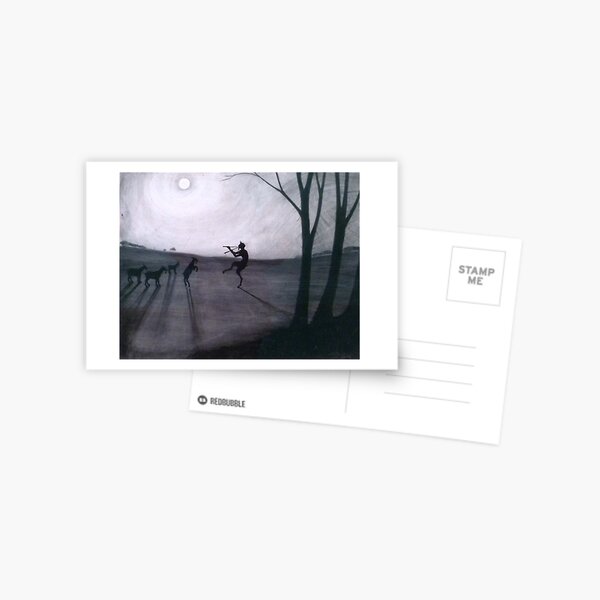 Léon Spilliaert - Faun by moonlight - Faun bij maneschijn Postcard