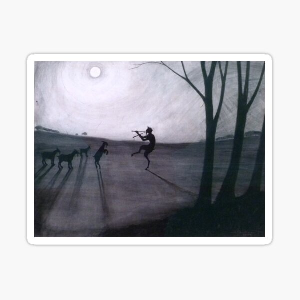 Vista previa del artículo con la obra «Léon Spilliaert - Fauno a la luz de la luna - Fauno en maneschijn», diseñado y vendido por ArtExpression.
