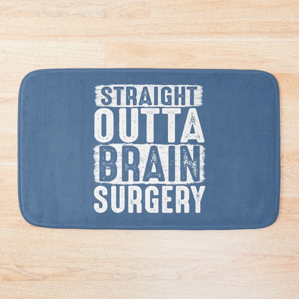 Item preview, Straight Outta Brain Surgery get well soon gifts with funny saying  designed and sold by alenaz.
