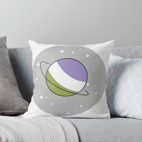 Item preview, Genderqueer Pride Planet designed and sold by BlueberryChi.