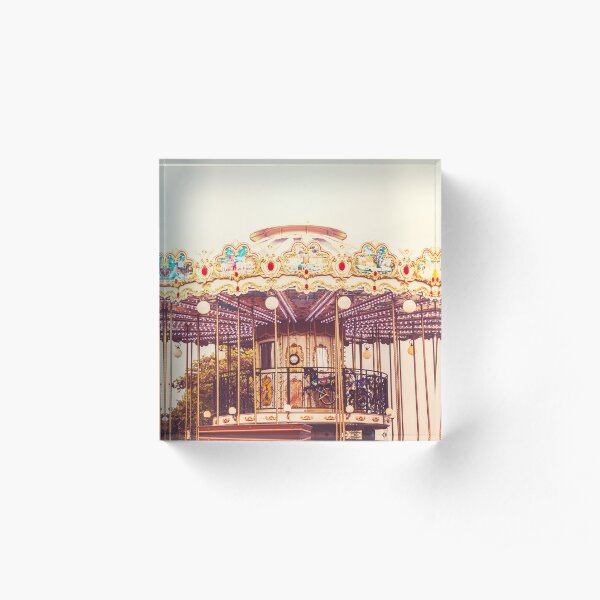 Carousel Acrylic Block