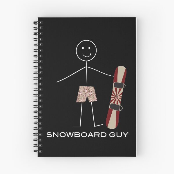 Item preview, Funny Mens Snowboard Guy designed and sold by whyitsme.