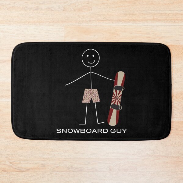 Item preview, Funny Mens Snowboard Guy designed and sold by whyitsme.
