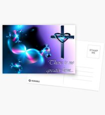 No Greater Love - Card Format Postcards