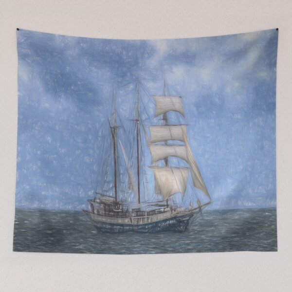 Item preview, Sailing Ship Sketch designed and sold by Londonimages.