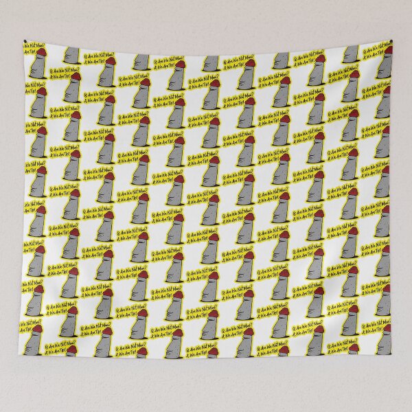 Item preview, Are we not Moai? designed and sold by artwork-a-go-go.