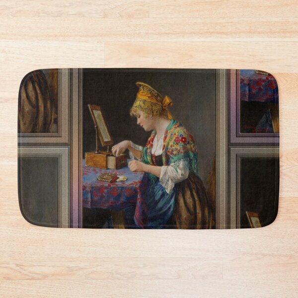 Artikelvorschau, Mädchen aus der Wachau in ihrer Toilette von Hans Hamza entworfen und verkauft von Xzendor7 Digital Art Creations.