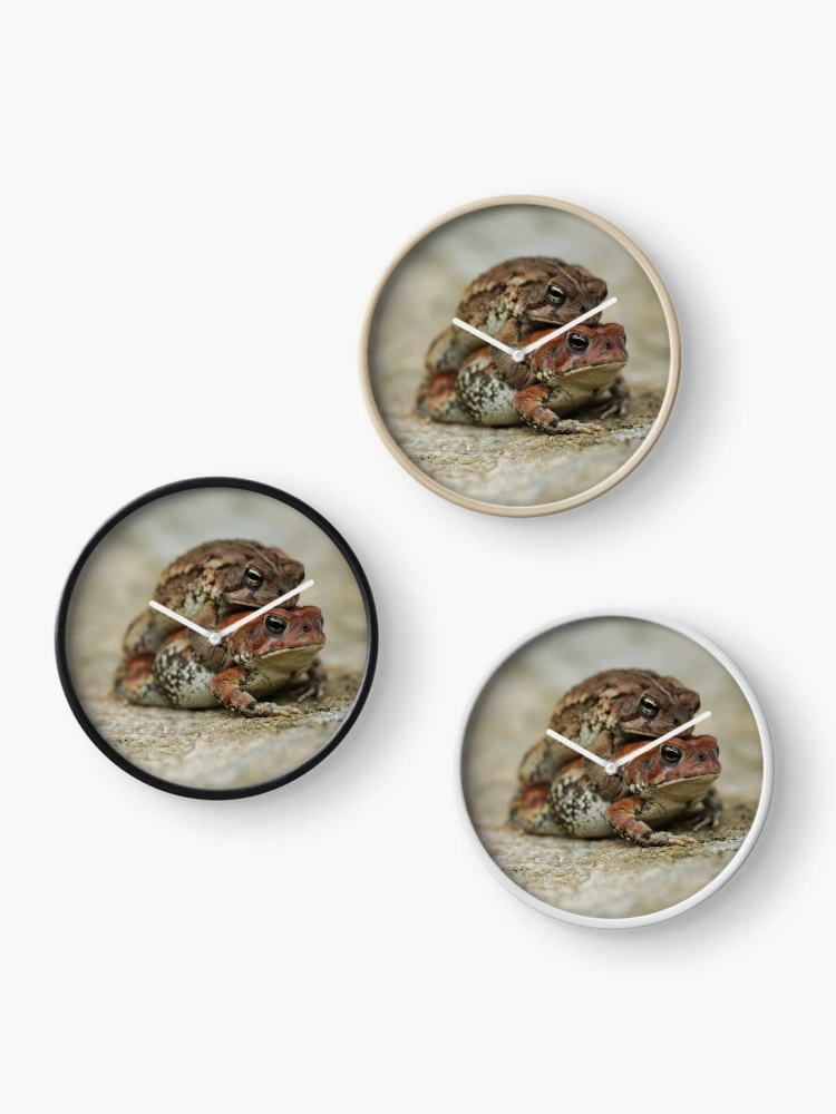 Thumbnail 3 of 4, Clock, Toady Back Ride designed and sold by StampCity.