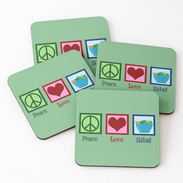 Item preview, Peace Love Salads designed and sold by Epic Love Designs.
