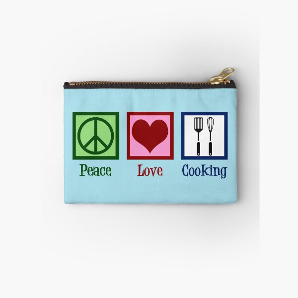 Item preview, Peace Love Cooking Restaurant Chef designed and sold by Epic Love Designs.