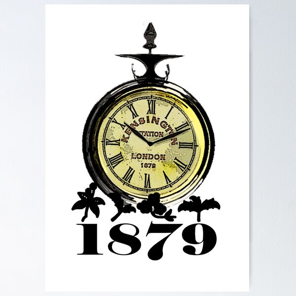 Item preview, Kensington Station Clock 1879 design by Natasha Constantinou @ crazydodo designed and sold by crazydodo.