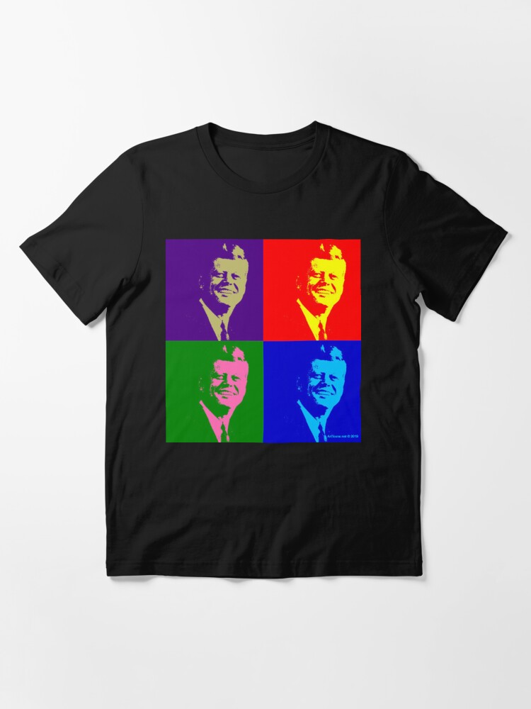 Alternate view of JFK Pop Art Essential T-Shirt