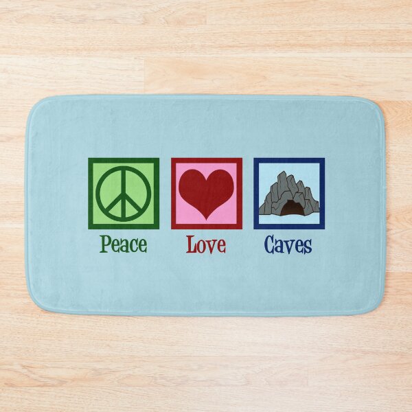 Item preview, Peace Love Caves designed and sold by Epic Love Designs.