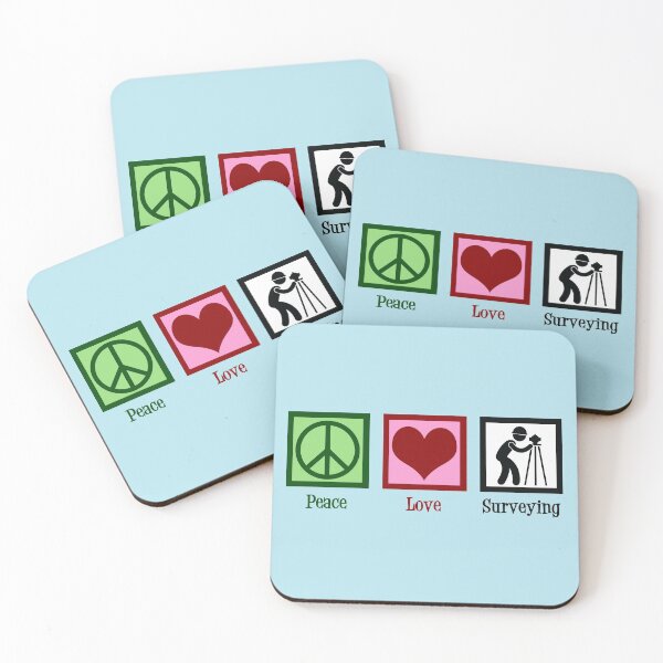 Item preview, Peace Love Surveying designed and sold by Epic Love Designs.