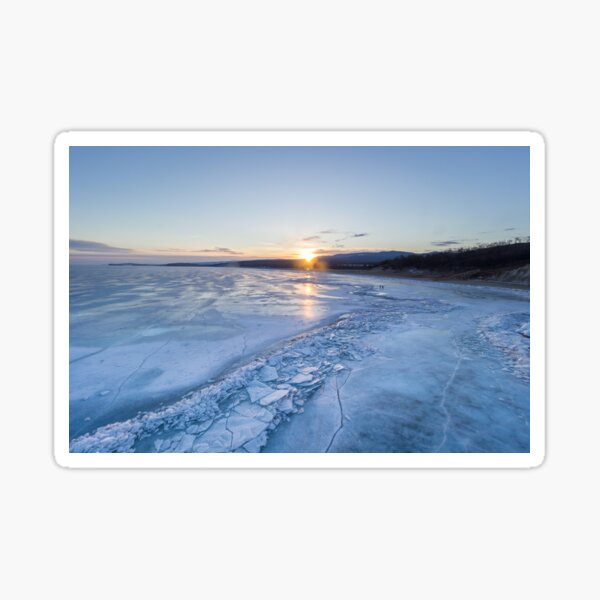 Baikal sunrise Sticker