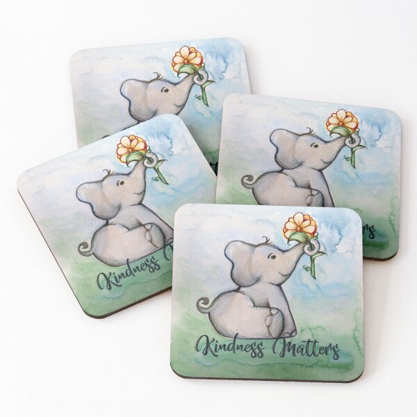 Artikelvorschau, Kindness Matters Elephant entworfen und verkauft von FrictionMaxxing.