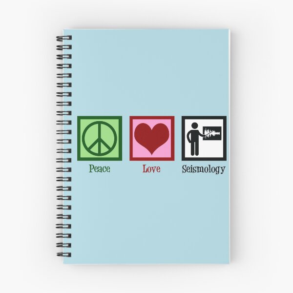 Item preview, Peace Love Seismology designed and sold by Epic Love Designs.