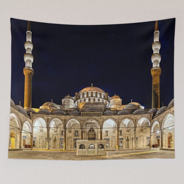 Item preview, Suleiman Mosque at night Istanbul designed and sold by Weston  Westmoreland.
