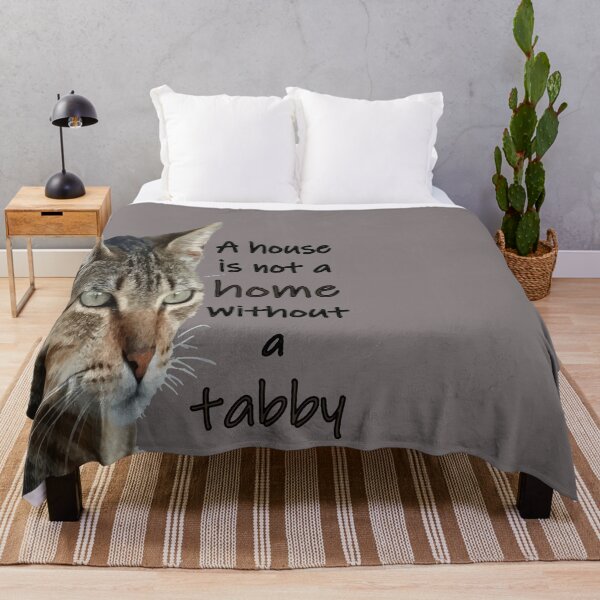 Item preview, A House Is Not A Home Without A Tabby Cat designed and sold by taiche.