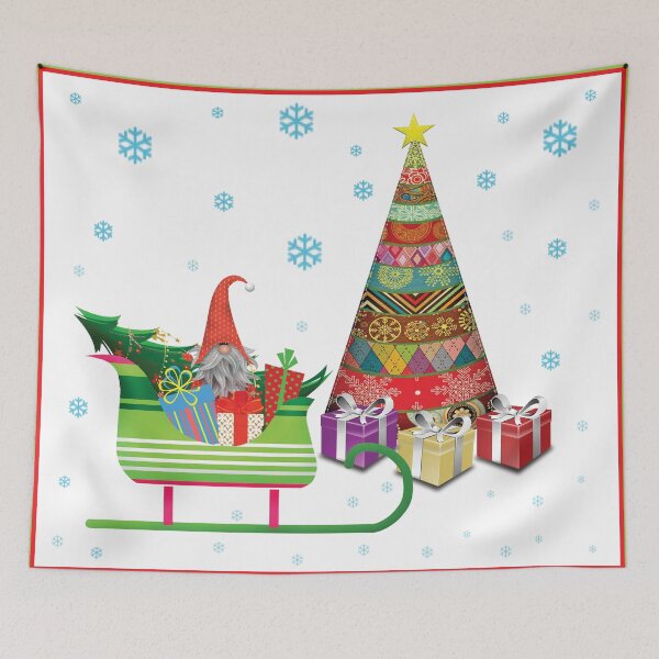 Item preview, Gnome Christmas with Presents designed and sold by TigsArts.