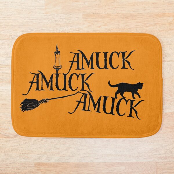 Amuck Amuck Amuck... Bath Mat