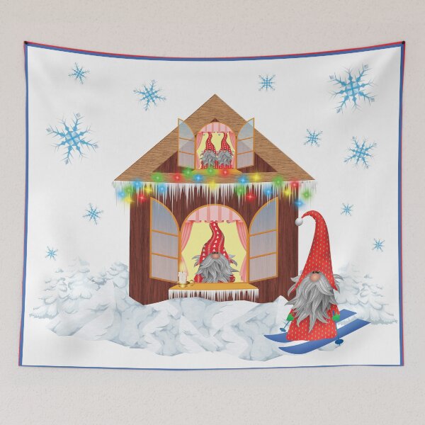 Item preview, Gnomes Home For Christmas designed and sold by TigsArts.