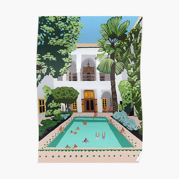 Riad Marrakech Poster