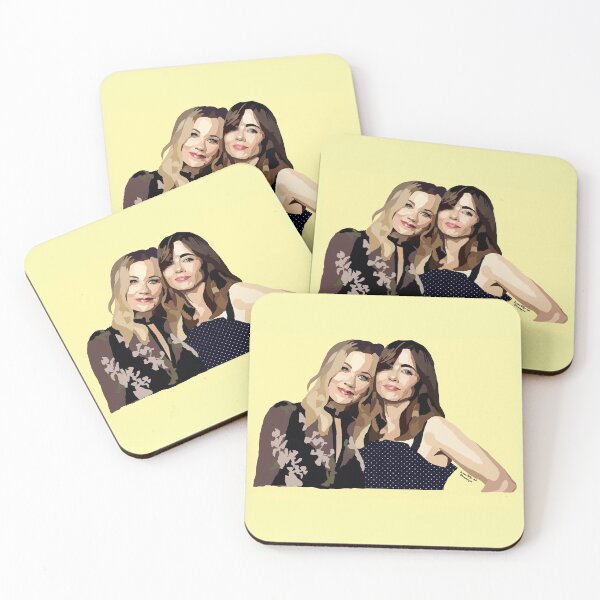 Item preview, Christina Applegate and Linda Cardellini From Dead to Me  designed and sold by Lowpolybylolo.
