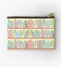 Classics Bookshelf Zipper Pouch