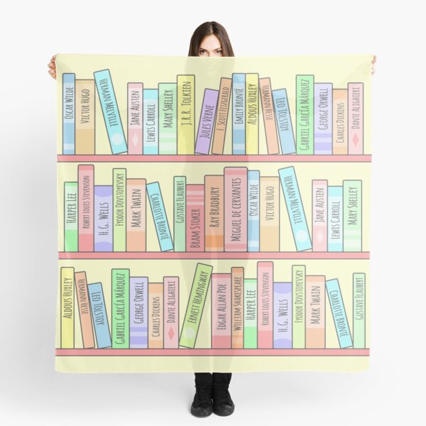 Classics Bookshelf Scarf
