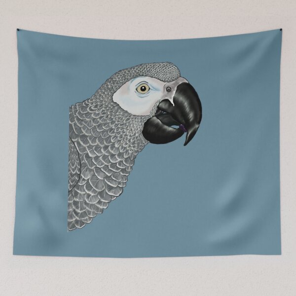 Item preview, African Grey Parrot designed and sold by Emma Martinez.