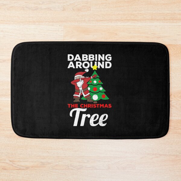 Item preview, Santa Dabbing Around The Christmas Tree Holiday T-Shirt designed and sold by Dubbra.