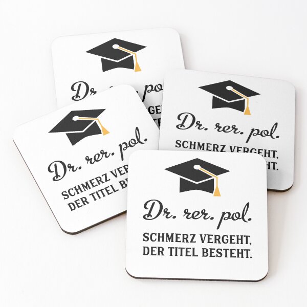 Item preview, dr rer pol designed and sold by Vectorqueen.