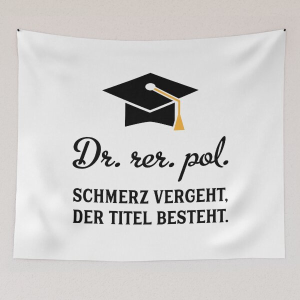 Item preview, dr rer pol designed and sold by Vectorqueen.