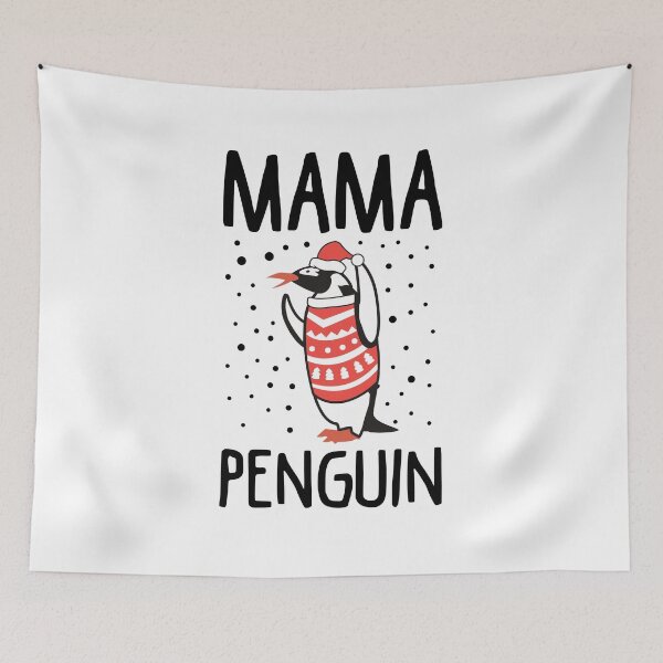 Item preview, Funny Christmas Family Sweatshirts Mama Penguin, Papa Penguin and Baby Penguin designed and sold by KsuAnn.
